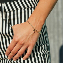 Load image into Gallery viewer, Brooklyn Mini Key Bracelet ~ LOVE
