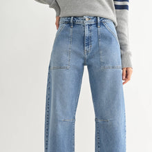 Load image into Gallery viewer, Utility Seamed Barrel Jean by Just Black Denim
