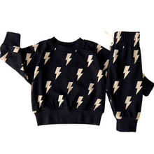 Load image into Gallery viewer, Jogger Set | Black Bolts
