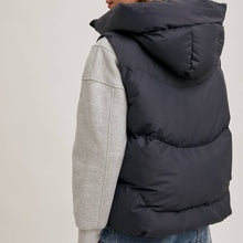 Load image into Gallery viewer, Puffer Hooded Vest
