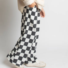 Load image into Gallery viewer, Youth High Rise Checkered Pants
