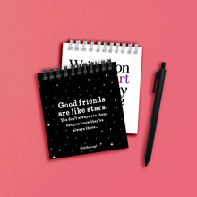 Load image into Gallery viewer, Spiral Notepad - Good Friends
