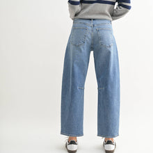 Load image into Gallery viewer, Utility Seamed Barrel Jean by Just Black Denim
