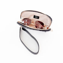 Load image into Gallery viewer, Dylan Woven Sunglass Case Wristlet
