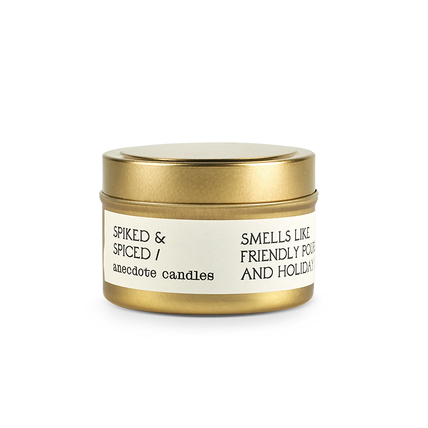 Spiked & Spiced (Red Wine & Cinnamon) Travel Tin Candle