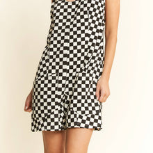 Load image into Gallery viewer, Checkered Romper
