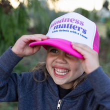 Load image into Gallery viewer, Kindness Matters Youth Trucker Hat

