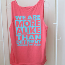 Load image into Gallery viewer, We Are More Alike Than Different. Garment-dyed Tank
