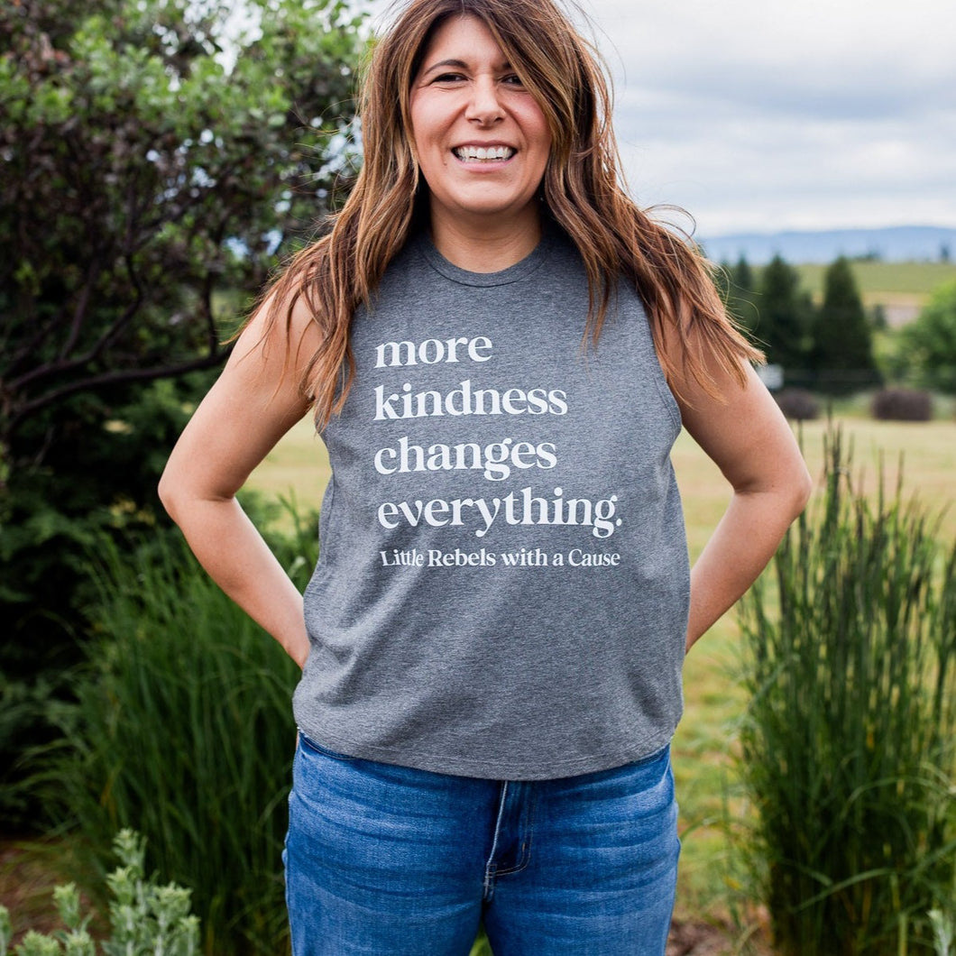 More Kindness Changes Everything Muscle Tank