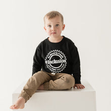 Load image into Gallery viewer, We Should Be Friends.#Inclusion Toddler Sweatshirt
