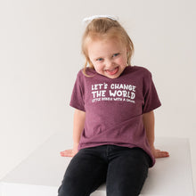 Load image into Gallery viewer, Let&#39;s Change the World. Toddler Crew
