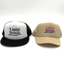 Load image into Gallery viewer, Little Rebels with a Cause Logo Trucker Hats
