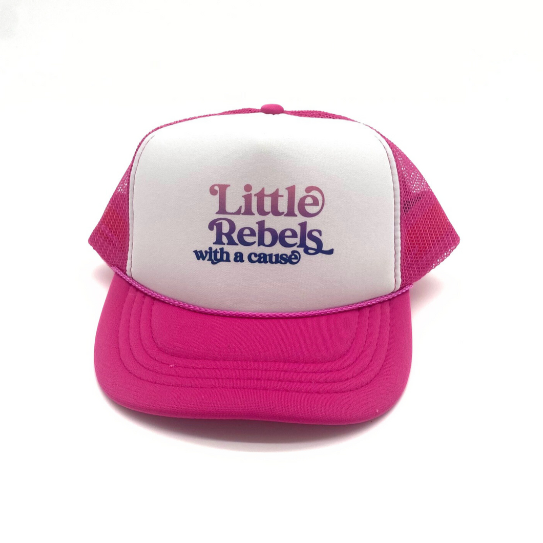 Little Rebels with a Cause Youth Trucker Hat
