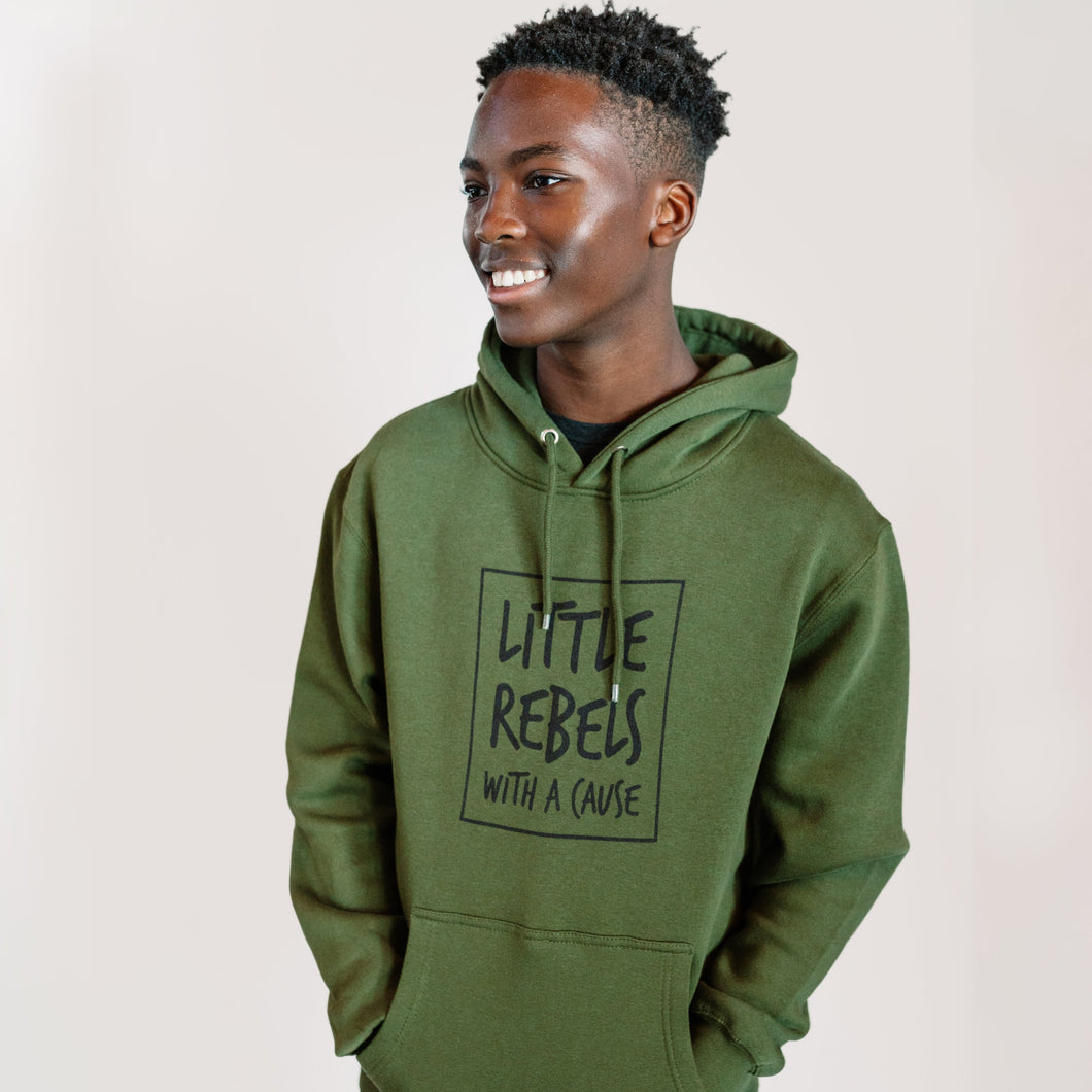 Little Rebels with a Cause Midweight Logo Hoodies (2 colors)