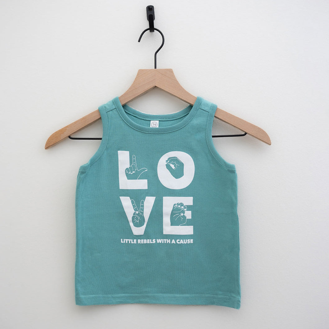 LOVE Toddler Tank