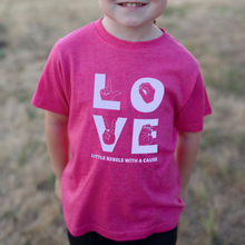 Load image into Gallery viewer, LOVE Toddler Crew ~ Hot Pink
