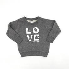 Load image into Gallery viewer, LOVE Toddler Crewneck Sweatshirt
