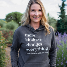 Load image into Gallery viewer, More Kindness Changes Everything. Lightweight Hoodie
