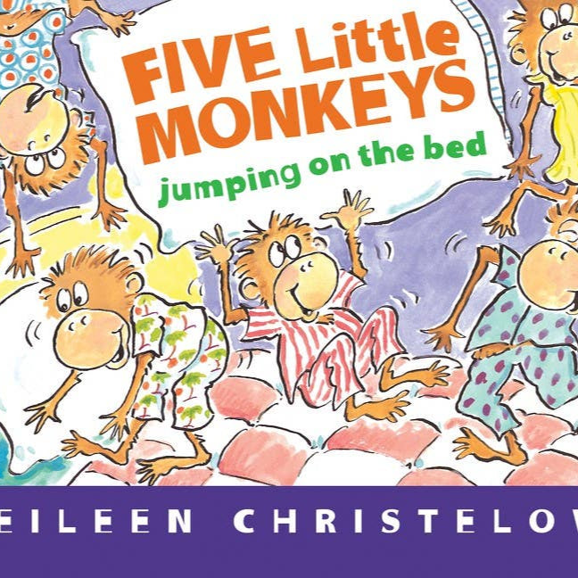 Five Little Monkeys Jumping on the Bed Board Book
