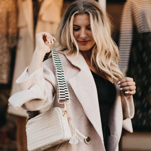 Load image into Gallery viewer, Woven Willow Camera Crossbody Bag
