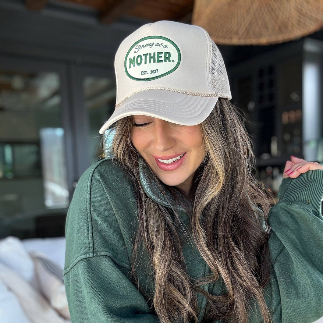 VINTAGE Mother Patch Hat - Sand