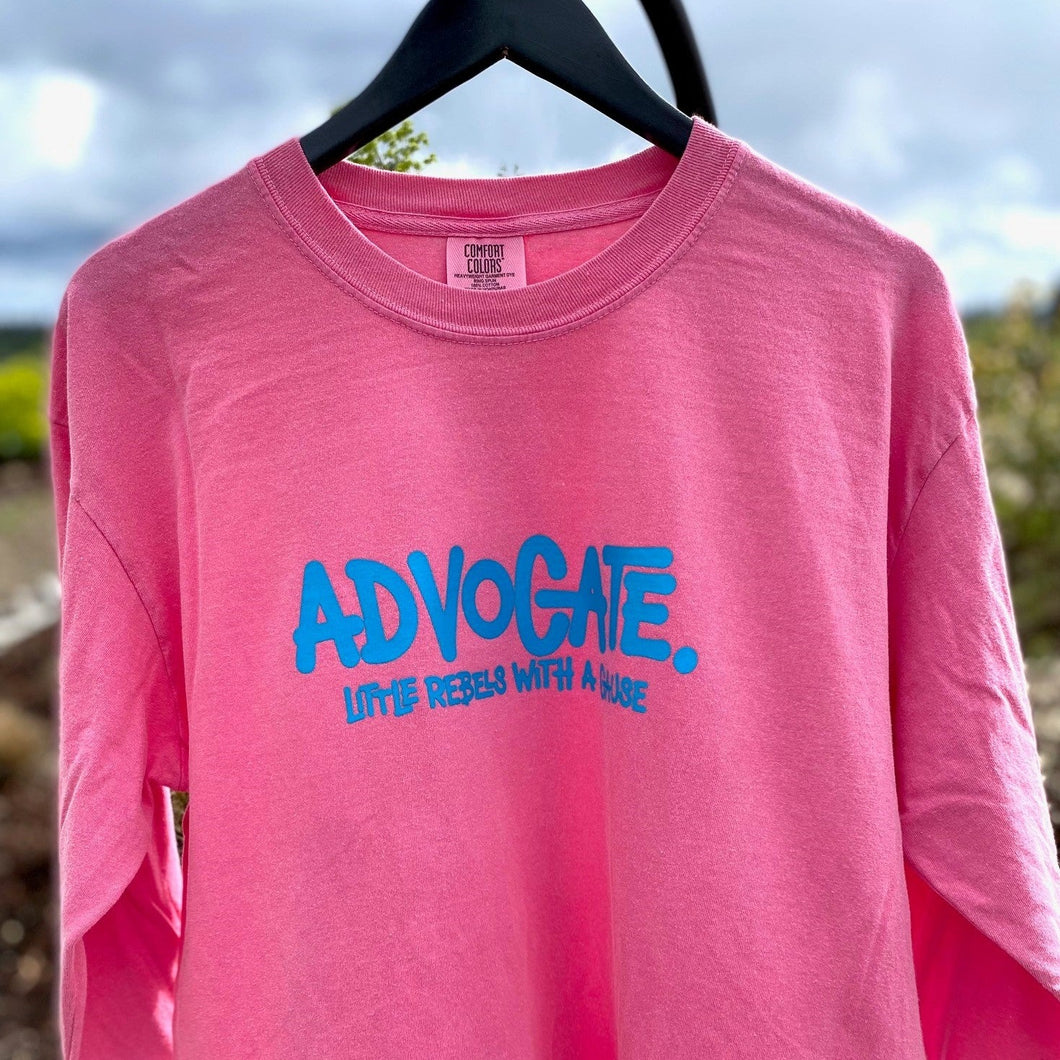 Advocate. Garment-Dyed Long Sleeve Crew