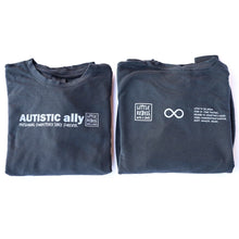 Load image into Gallery viewer, Autistic Ally. Garment-Dyed Sweatshirt
