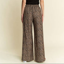 Load image into Gallery viewer, Leopard Trouser with Red Panel
