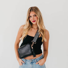 Load image into Gallery viewer, Woven Willow Camera Crossbody Bag
