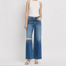 Load image into Gallery viewer, Hise Rise Wide Leg Jean by Flying Monkey
