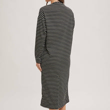 Load image into Gallery viewer, Striped Knit Midi Dress
