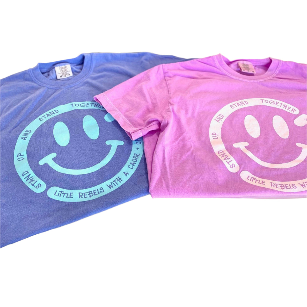 Stand Up & Stand Together. Garment-dyed Tees CJF x LR