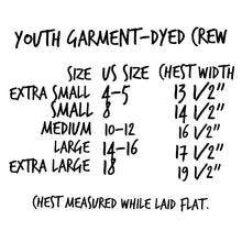Load image into Gallery viewer, Little Advocate Garment-dyed Youth Crew
