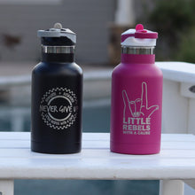 Load image into Gallery viewer, Little Rebels with a Cause Youth Water Bottles
