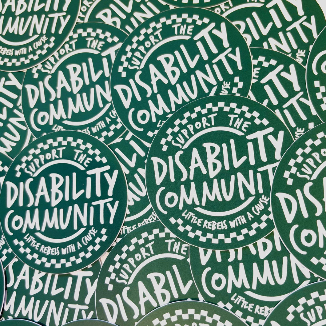 Support the Disability Community Stickers
