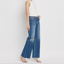 Load image into Gallery viewer, Hise Rise Wide Leg Jean by Flying Monkey
