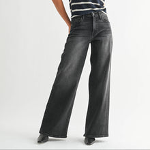 Load image into Gallery viewer, Ultra Wide Leg Jeans from Just Black Denim
