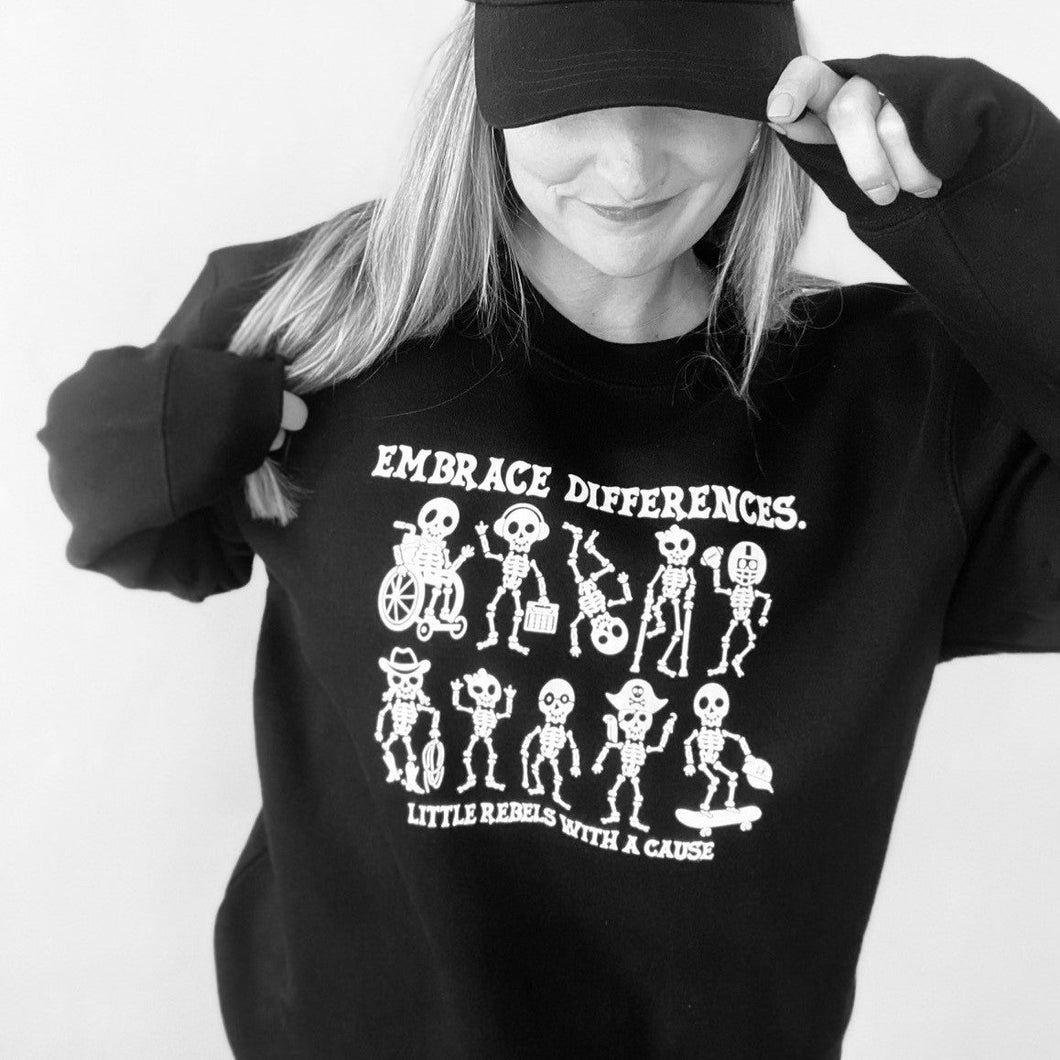 Embrace Differences. Sweatshirt