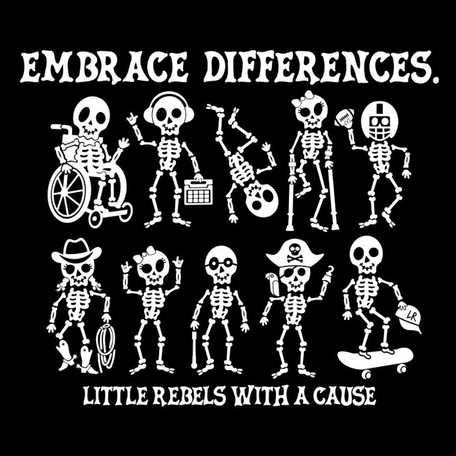 Embrace Differences Stickers