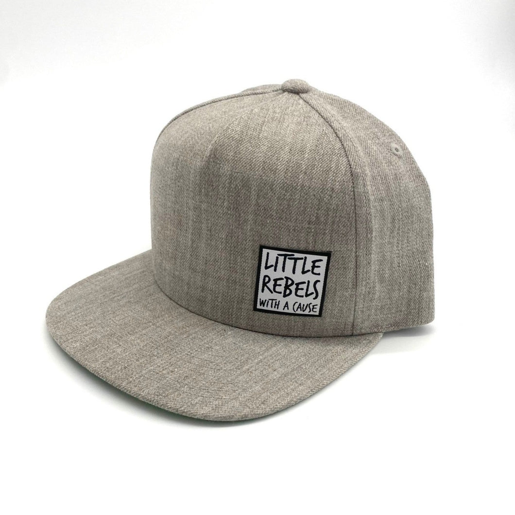 Little Rebels with a Cause Heather Grey Hat