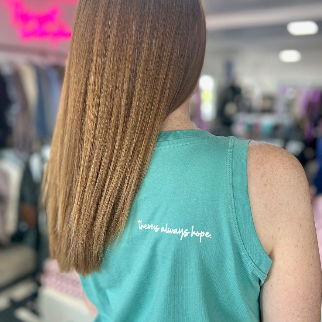 there is always hope. Tank Top (youth + adult)
