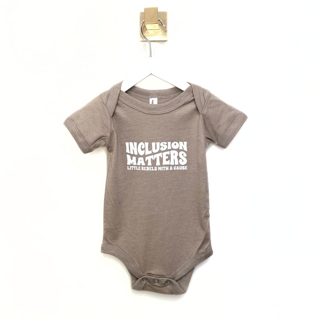 Inclusion Matters Baby One Piece