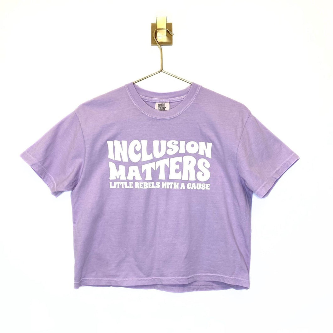 Inclusion Matters Women's Garment-Dyed Boxy Tee