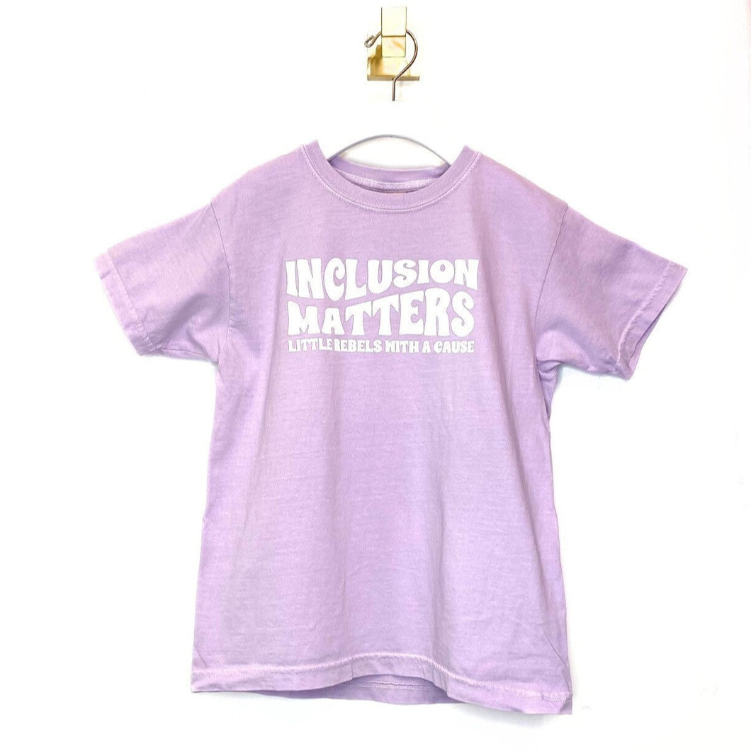 Inclusion Matters Garment-Dyed Youth Crew