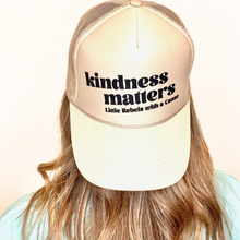 Load image into Gallery viewer, Kindness Matters Trucker Hats
