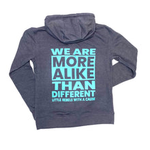 Load image into Gallery viewer, We Are More Alike Than Different. Lightweight Hoodie

