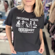 Load image into Gallery viewer, Inclusion Means EVERYbody Women&#39;s Boxy Tee
