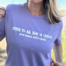 Load image into Gallery viewer, Nonspeaking Adult Tee ~ Heather Lavender

