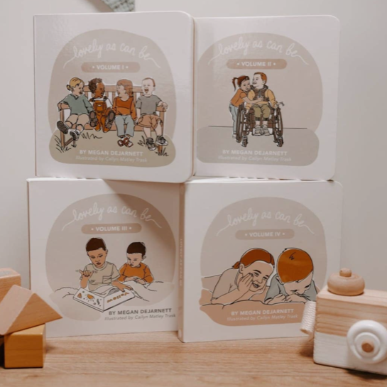 Lovely As Can Be: 4 Board Book Set by No Such Thing Co.