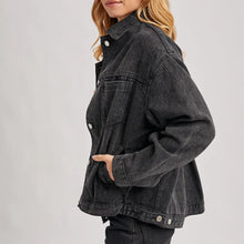 Load image into Gallery viewer, Denim Oversized Jacket
